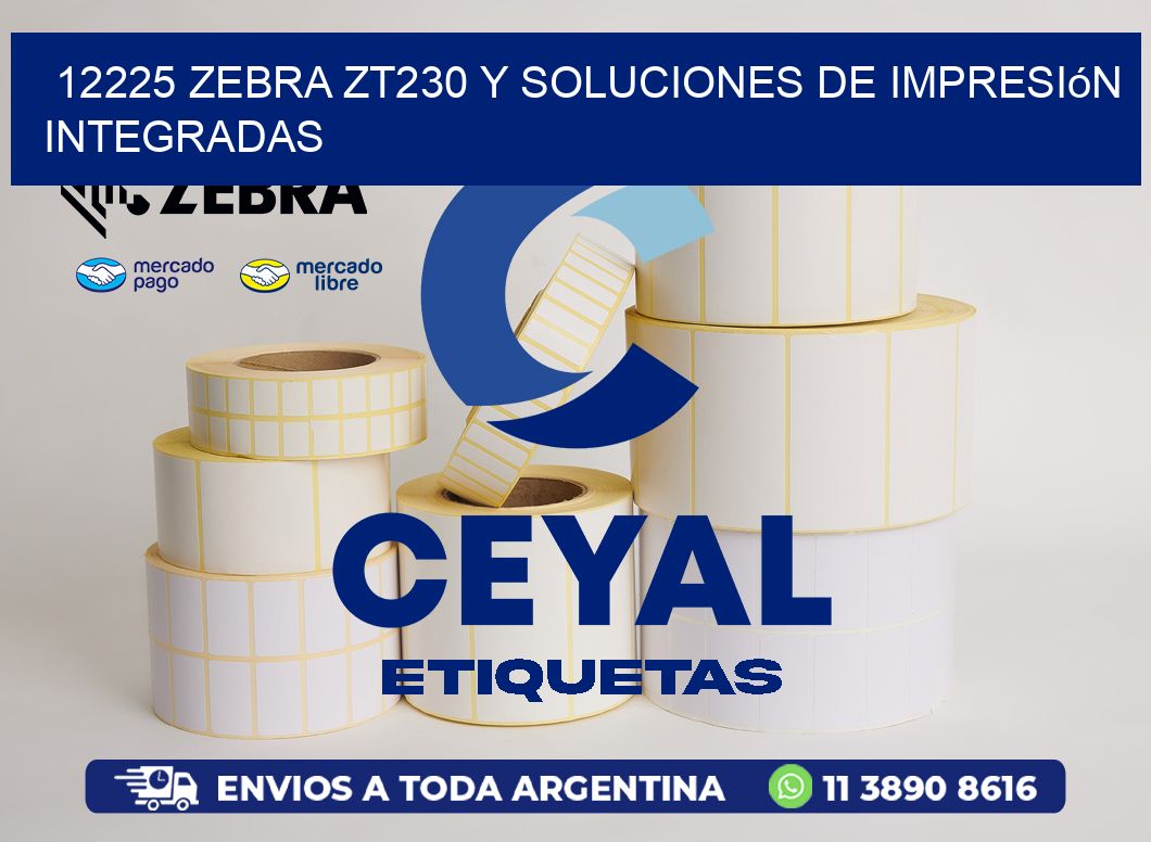 12225 Zebra ZT230 y Soluciones de Impresión Integradas