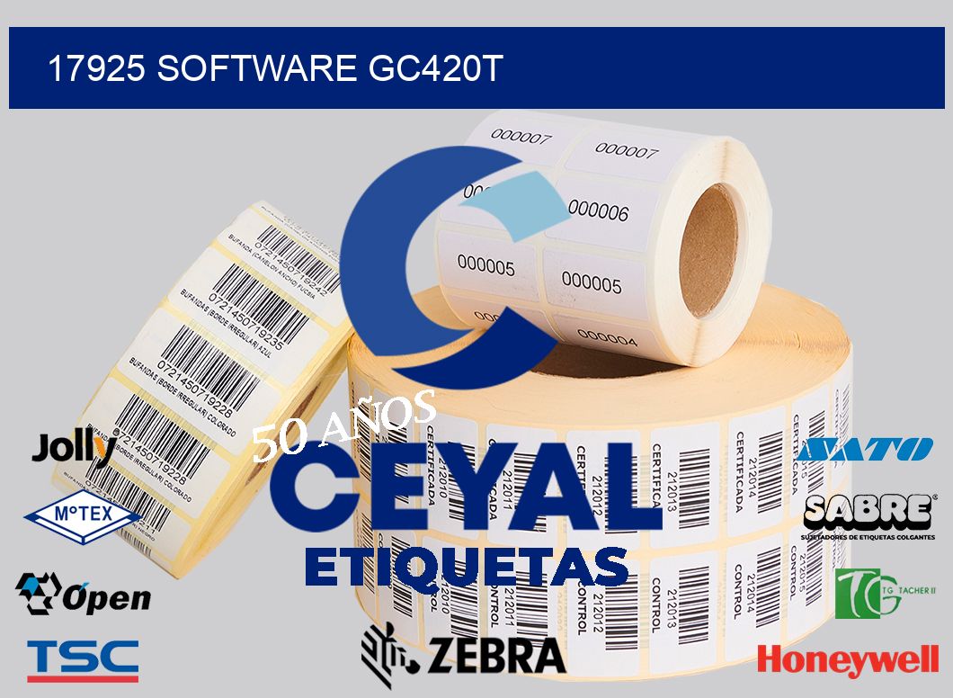 17925 SOFTWARE GC420T
