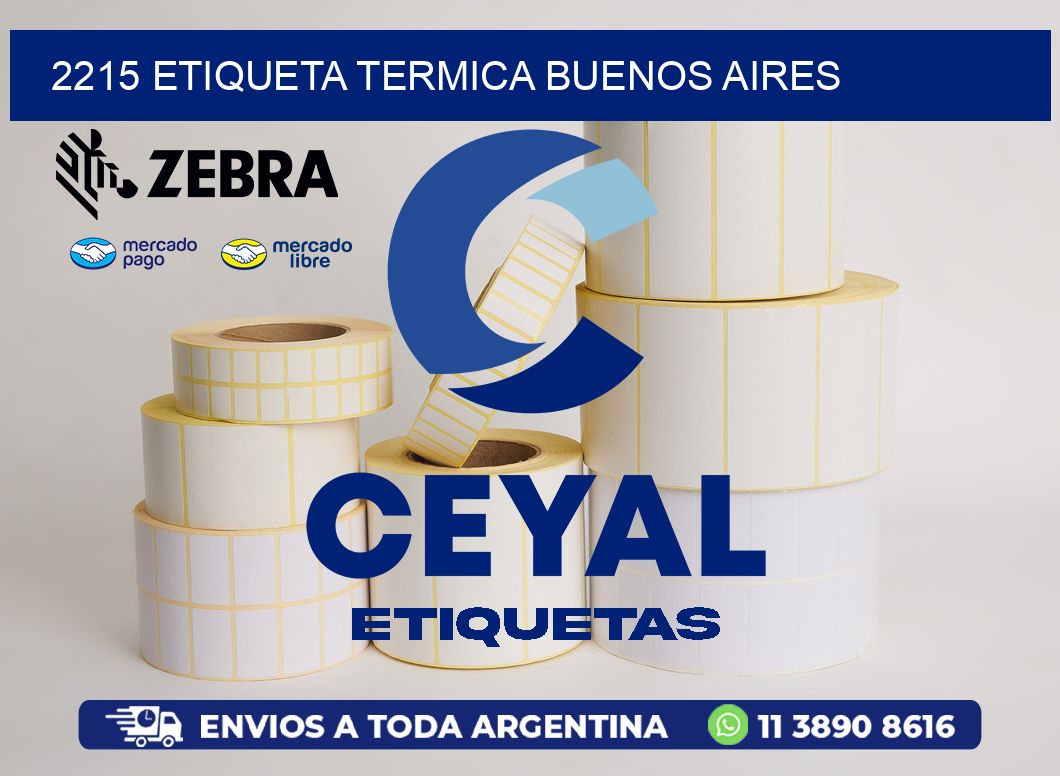 2215 ETIQUETA TERMICA BUENOS AIRES