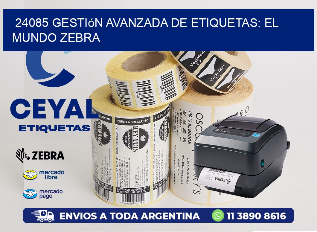 24085 Gestión Avanzada de Etiquetas: El Mundo Zebra