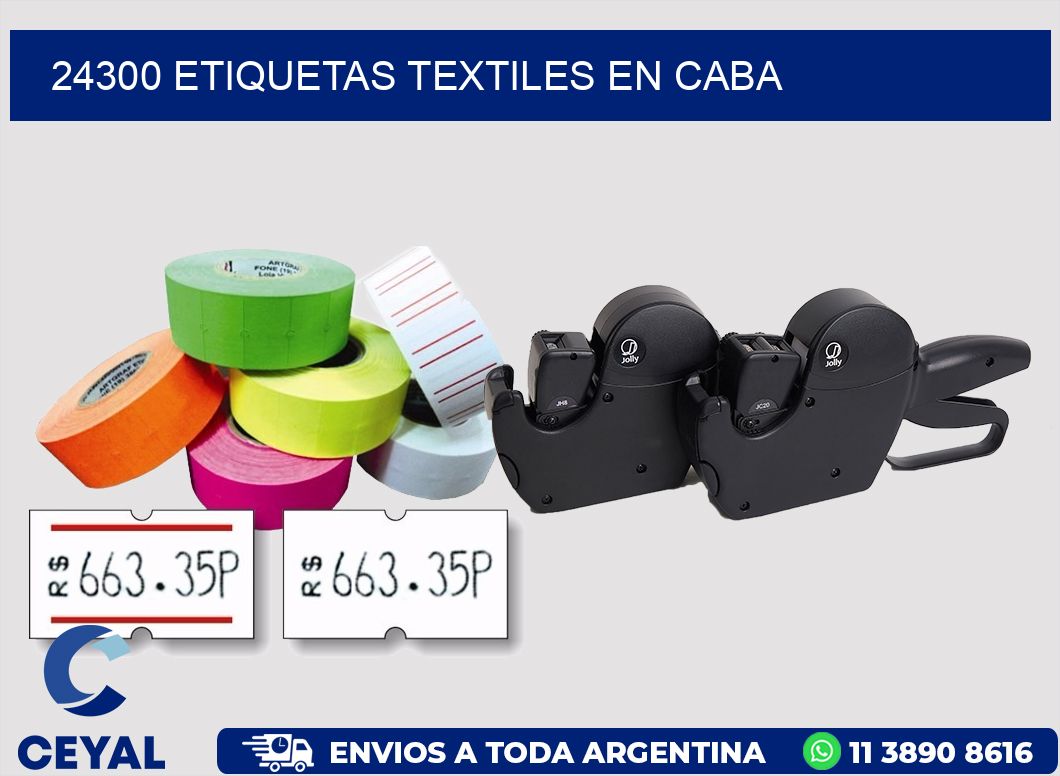 24300 ETIQUETAS TEXTILES EN CABA