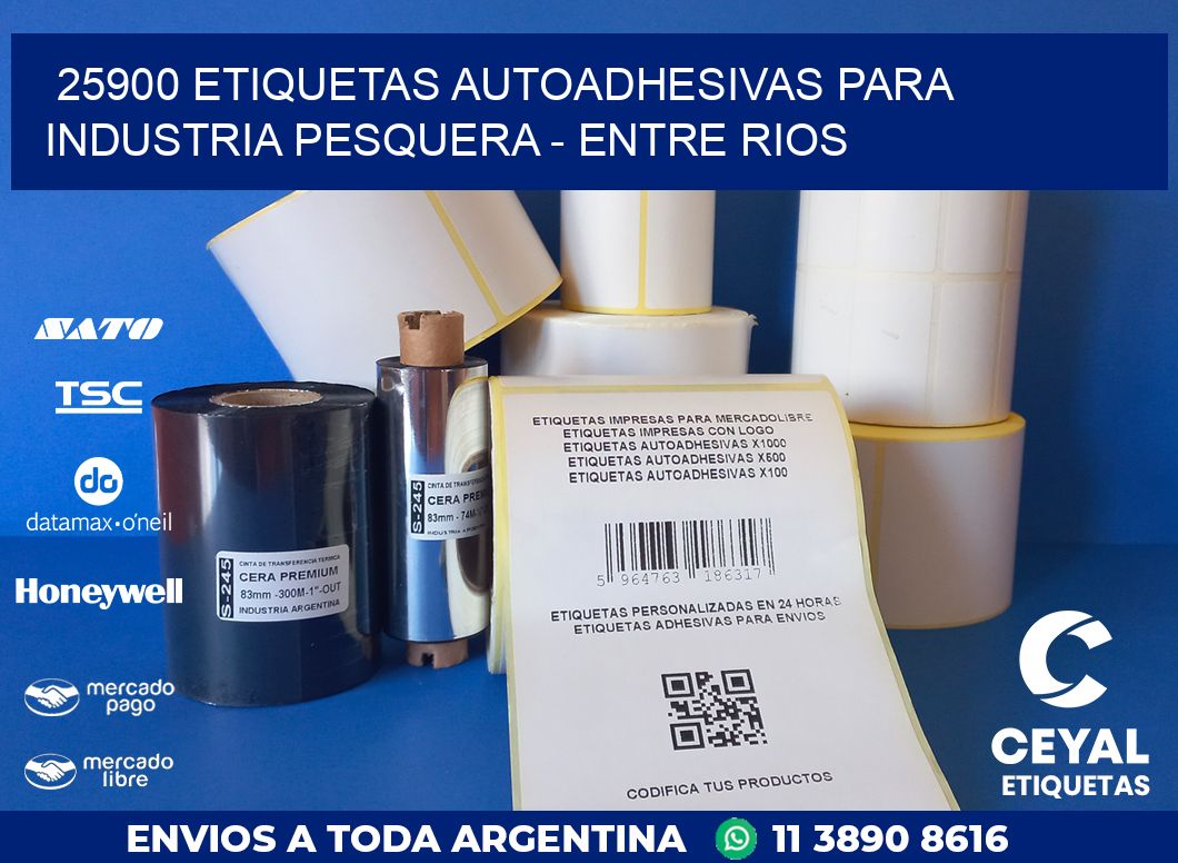 25900 ETIQUETAS AUTOADHESIVAS PARA INDUSTRIA PESQUERA – ENTRE RIOS