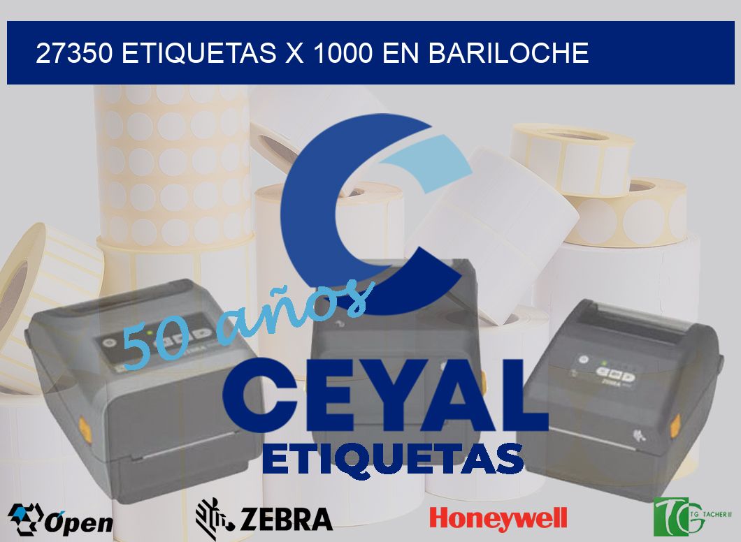 27350 ETIQUETAS X 1000 EN BARILOCHE
