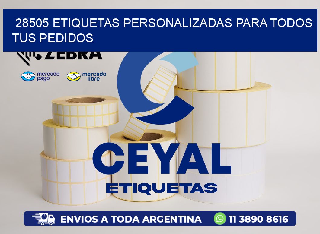 28505 ETIQUETAS PERSONALIZADAS PARA TODOS TUS PEDIDOS