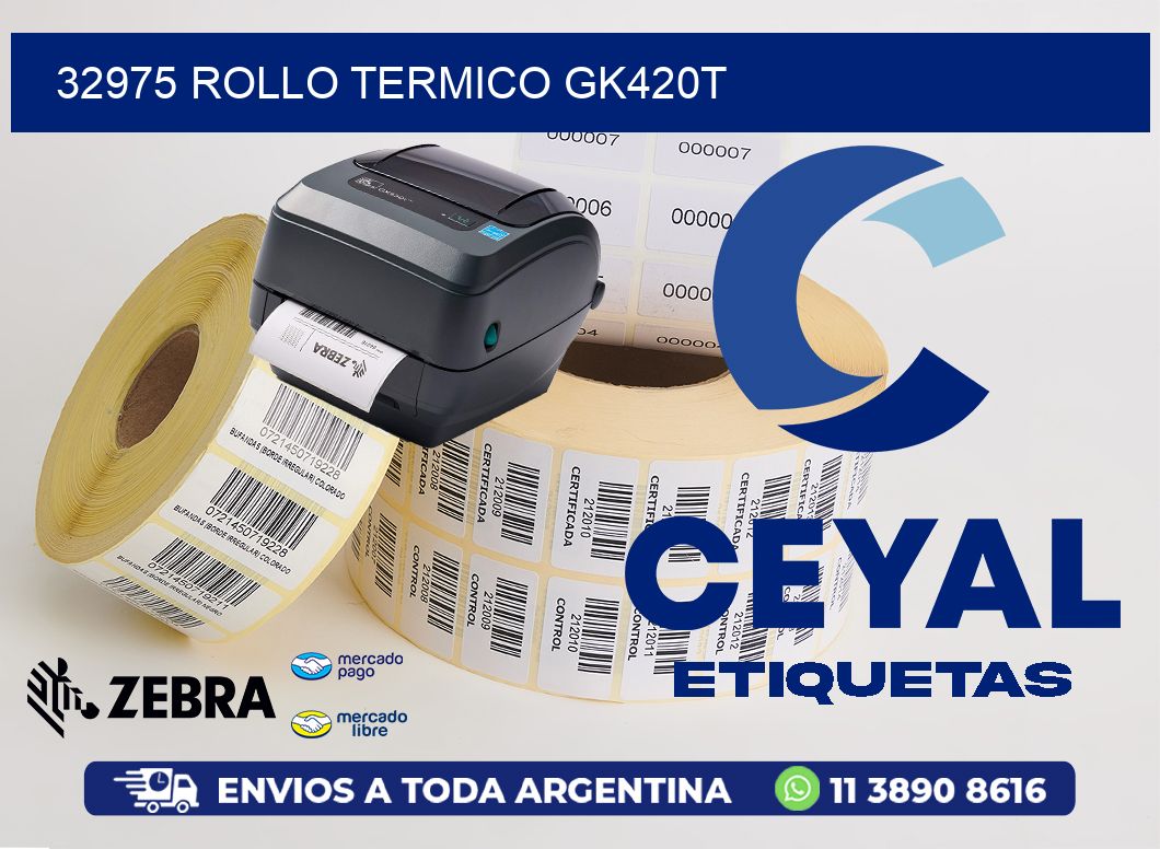32975 ROLLO TERMICO GK420T