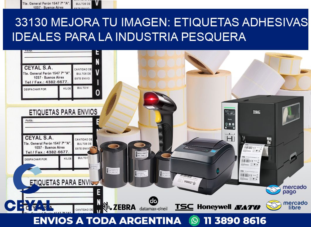 33130 MEJORA TU IMAGEN: ETIQUETAS ADHESIVAS IDEALES PARA LA INDUSTRIA PESQUERA