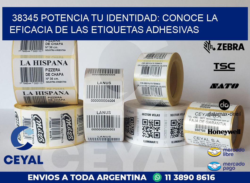 38345 POTENCIA TU IDENTIDAD: CONOCE LA EFICACIA DE LAS ETIQUETAS ADHESIVAS