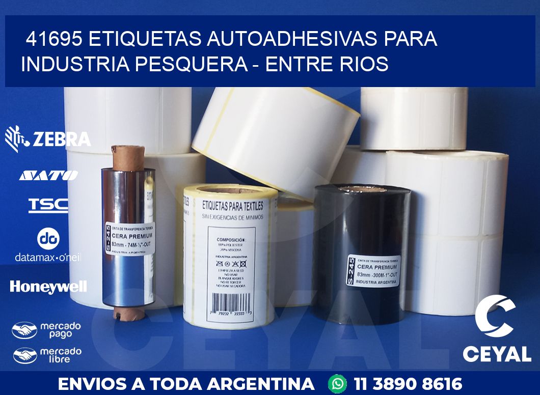 41695 ETIQUETAS AUTOADHESIVAS PARA INDUSTRIA PESQUERA – ENTRE RIOS