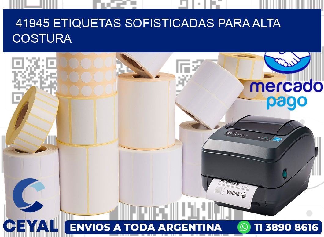 41945 ETIQUETAS SOFISTICADAS PARA ALTA COSTURA