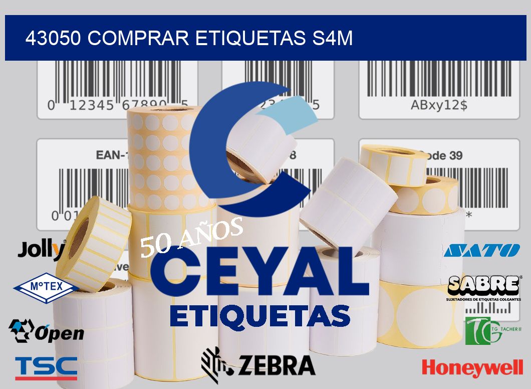 43050 COMPRAR ETIQUETAS S4M