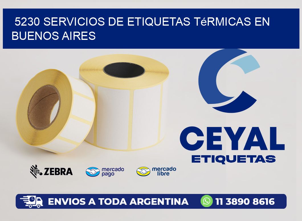 5230 Servicios de Etiquetas Térmicas en Buenos Aires
