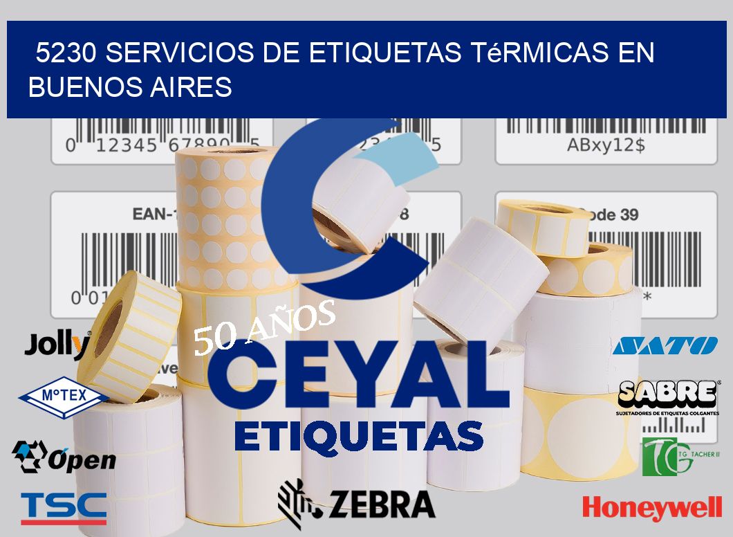 5230 Servicios de Etiquetas Térmicas en Buenos Aires