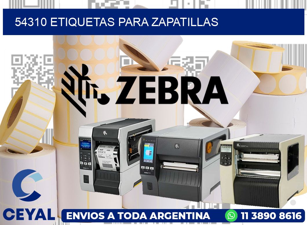 54310 ETIQUETAS PARA ZAPATILLAS