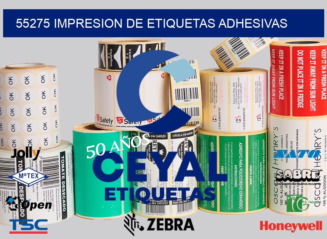 55275 IMPRESION DE ETIQUETAS ADHESIVAS