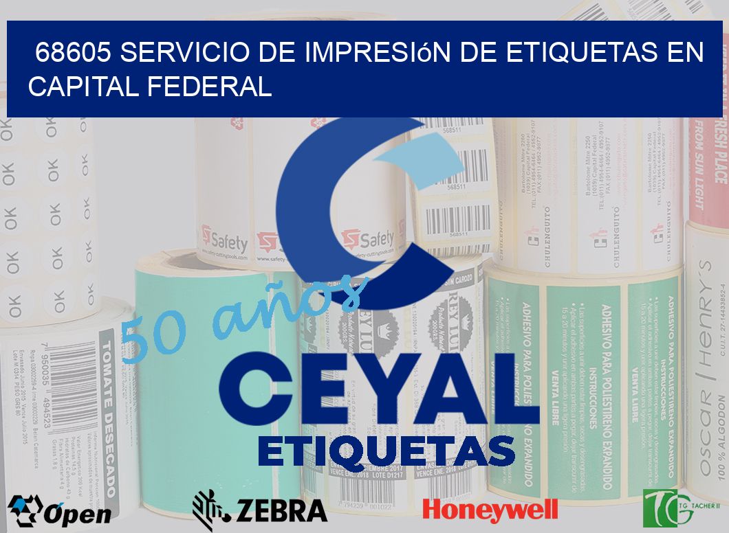 68605 Servicio de Impresión de Etiquetas en Capital Federal