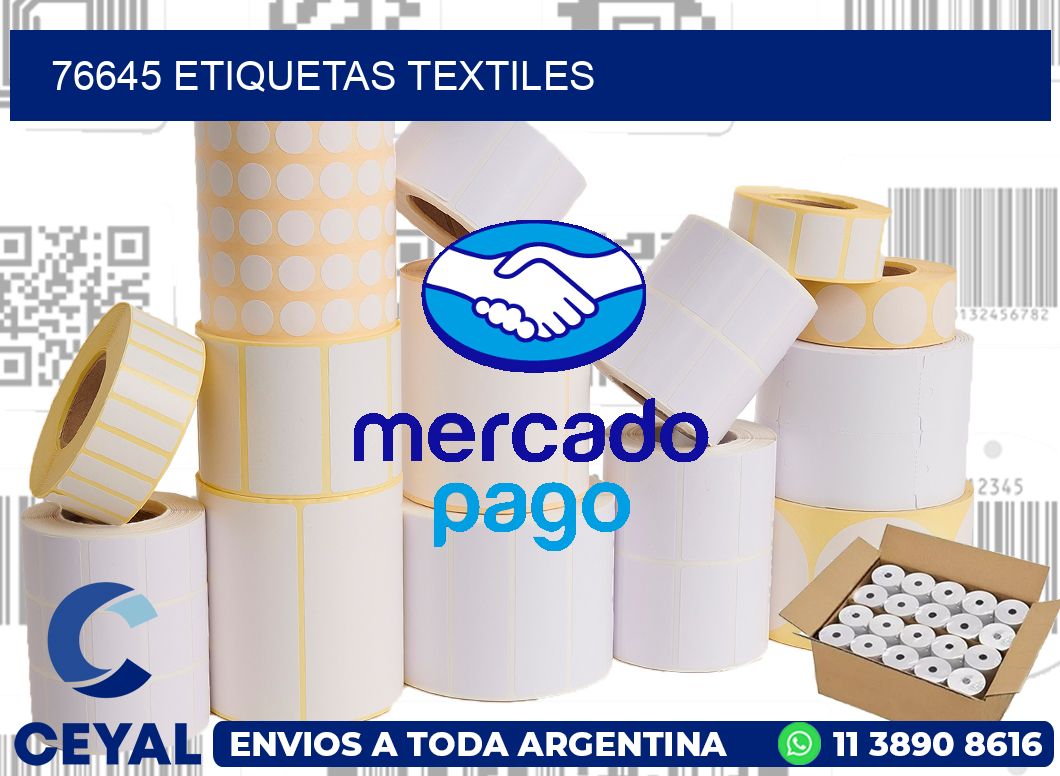 76645 ETIQUETAS TEXTILES