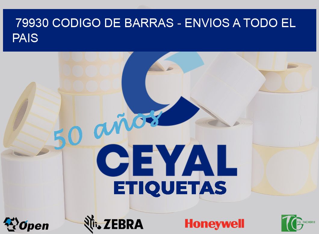 79930 CODIGO DE BARRAS – ENVIOS A TODO EL PAIS