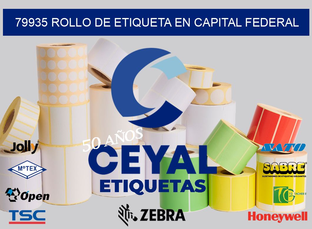 79935 ROLLO DE ETIQUETA EN CAPITAL FEDERAL