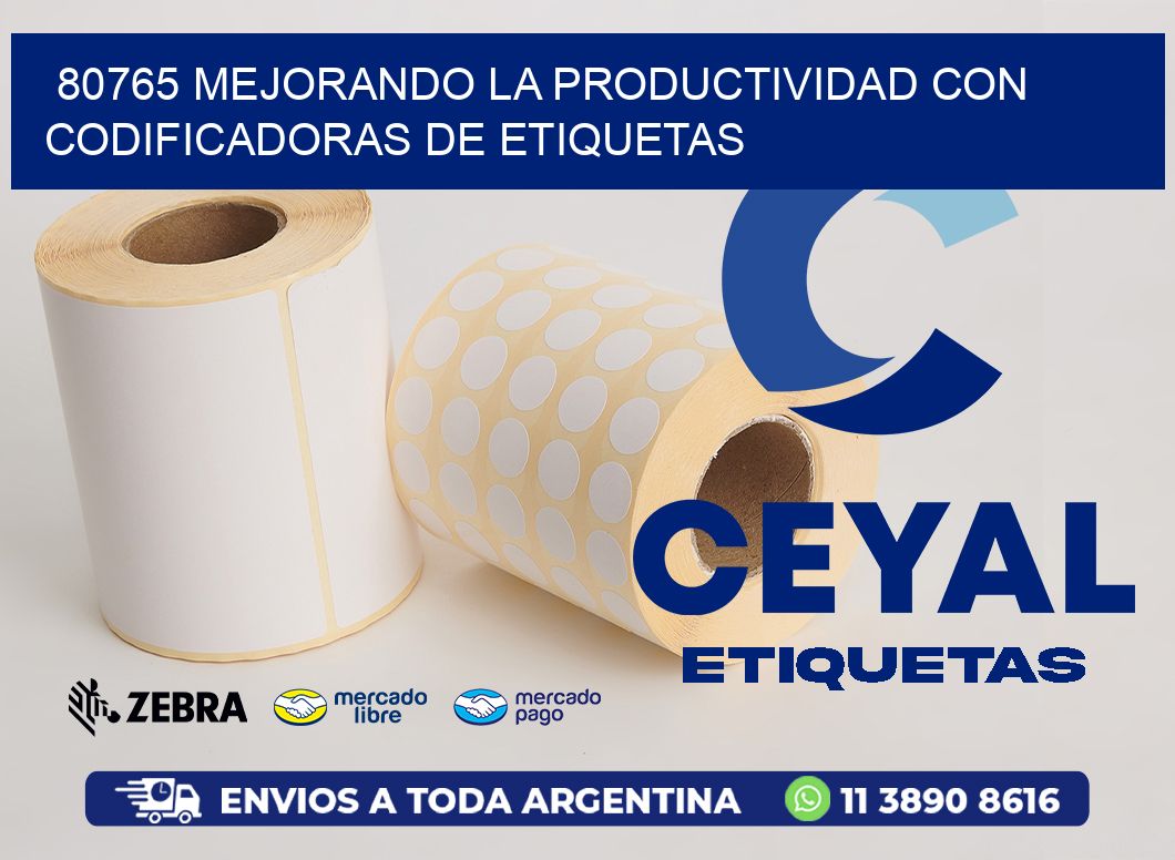 80765 Mejorando la Productividad con Codificadoras de Etiquetas