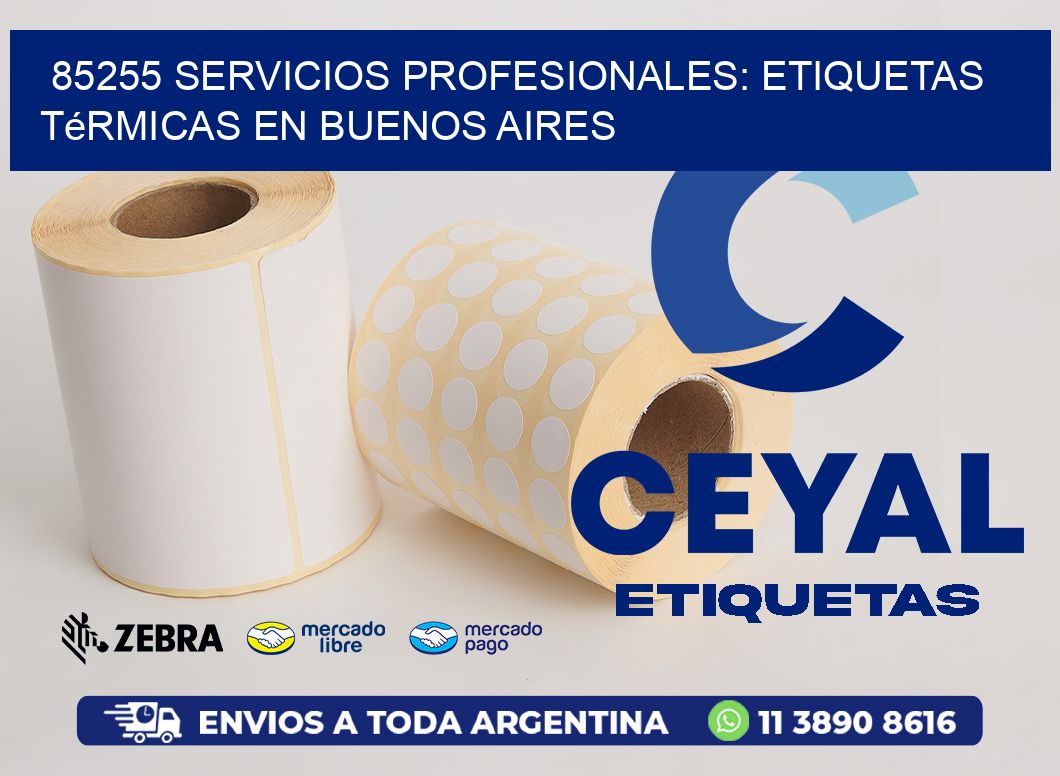 85255 Servicios Profesionales: Etiquetas Térmicas en Buenos Aires