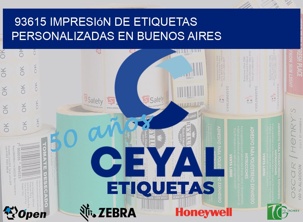 93615 Impresión de Etiquetas Personalizadas en Buenos Aires