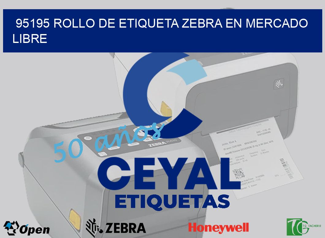 95195 ROLLO DE ETIQUETA ZEBRA EN MERCADO LIBRE