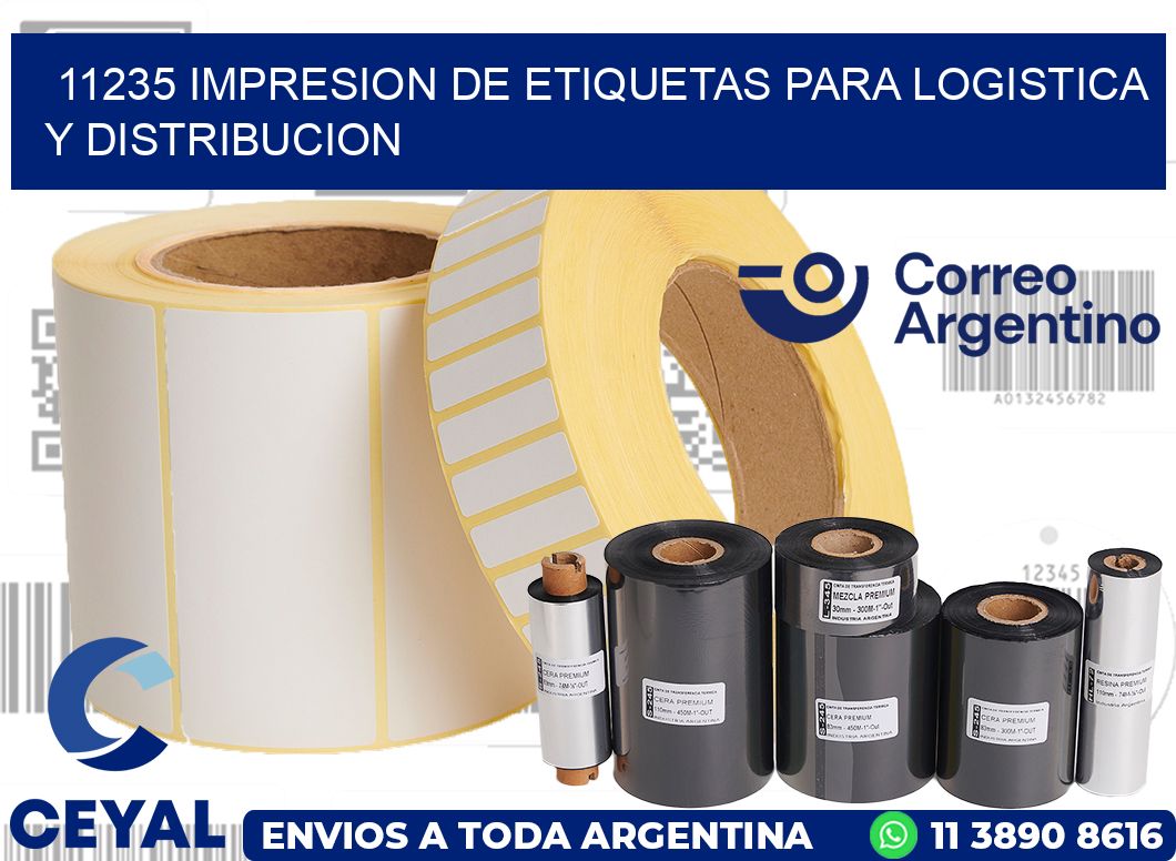 11235 IMPRESION DE ETIQUETAS PARA LOGISTICA Y DISTRIBUCION