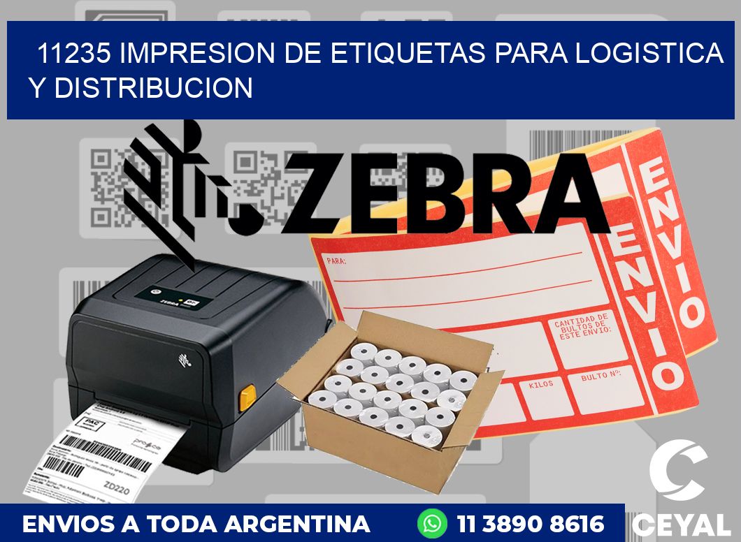 11235 IMPRESION DE ETIQUETAS PARA LOGISTICA Y DISTRIBUCION