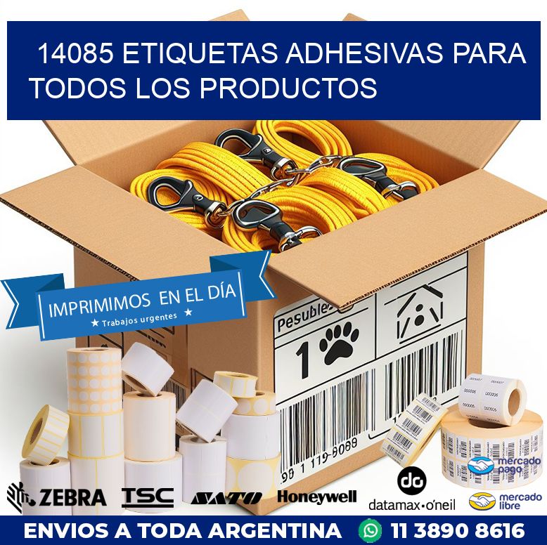 14085 ETIQUETAS ADHESIVAS PARA TODOS LOS PRODUCTOS