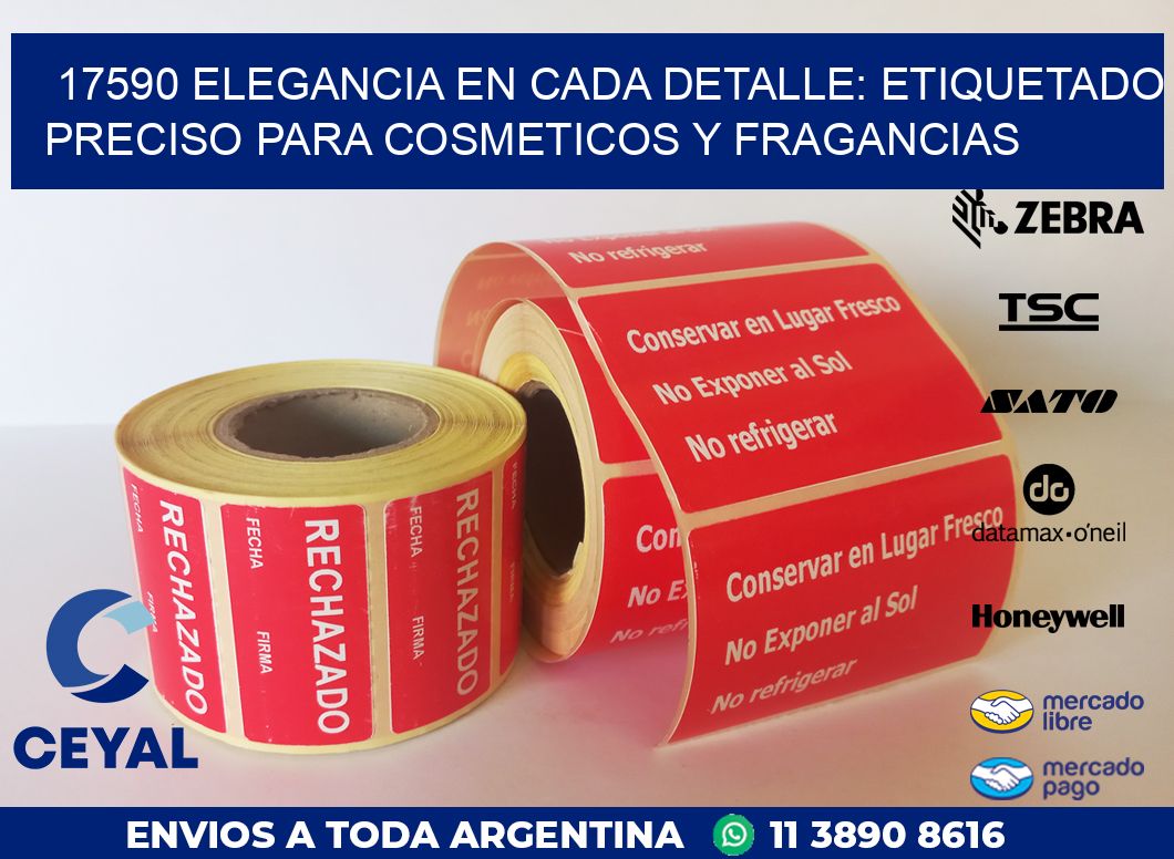 17590 ELEGANCIA EN CADA DETALLE: ETIQUETADO PRECISO PARA COSMETICOS Y FRAGANCIAS