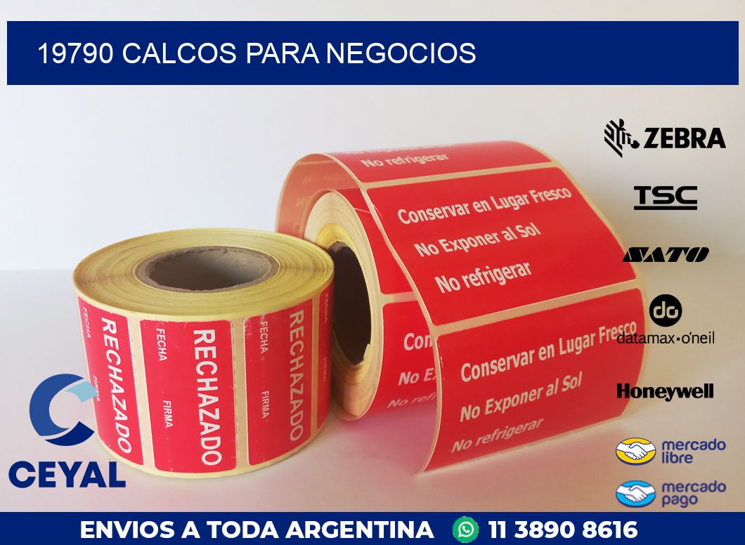 19790 CALCOS PARA NEGOCIOS