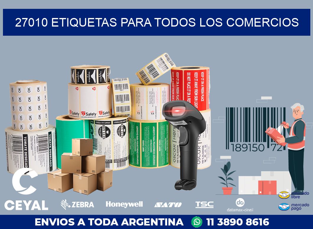 27010 ETIQUETAS PARA TODOS LOS COMERCIOS