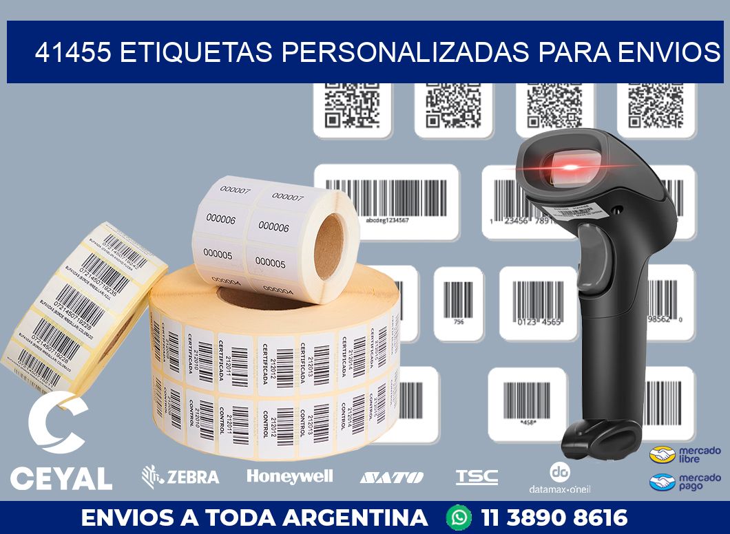 41455 ETIQUETAS PERSONALIZADAS PARA ENVIOS