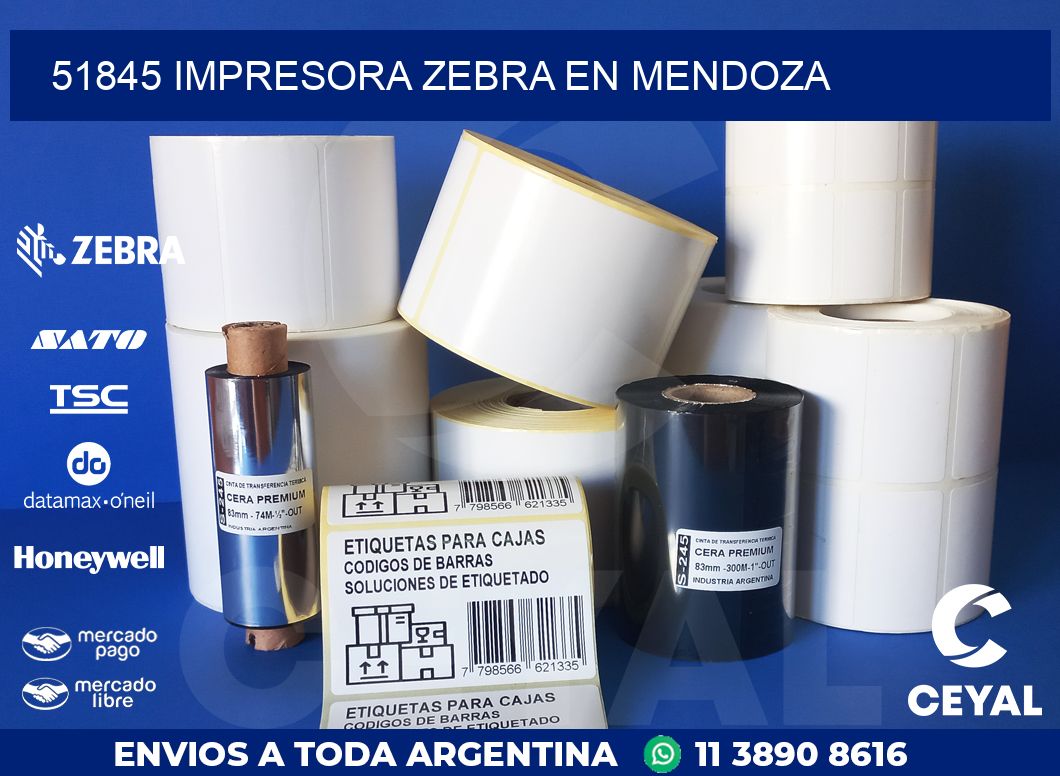 51845 IMPRESORA ZEBRA EN MENDOZA