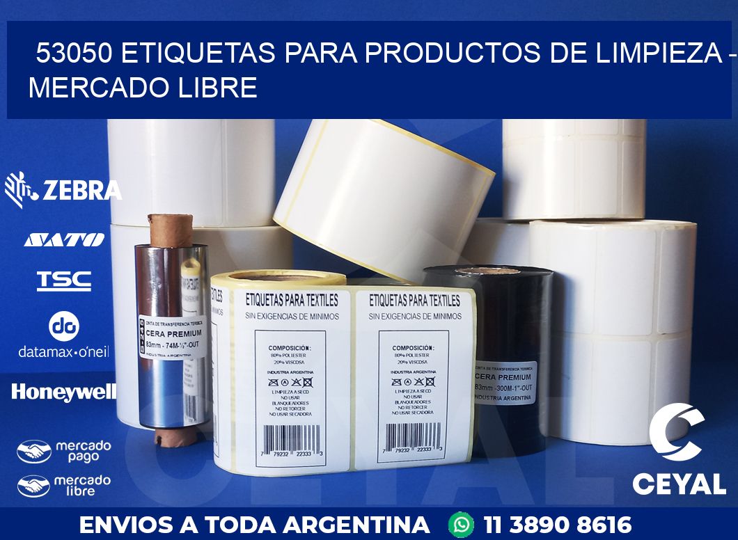 53050 ETIQUETAS PARA PRODUCTOS DE LIMPIEZA – MERCADO LIBRE