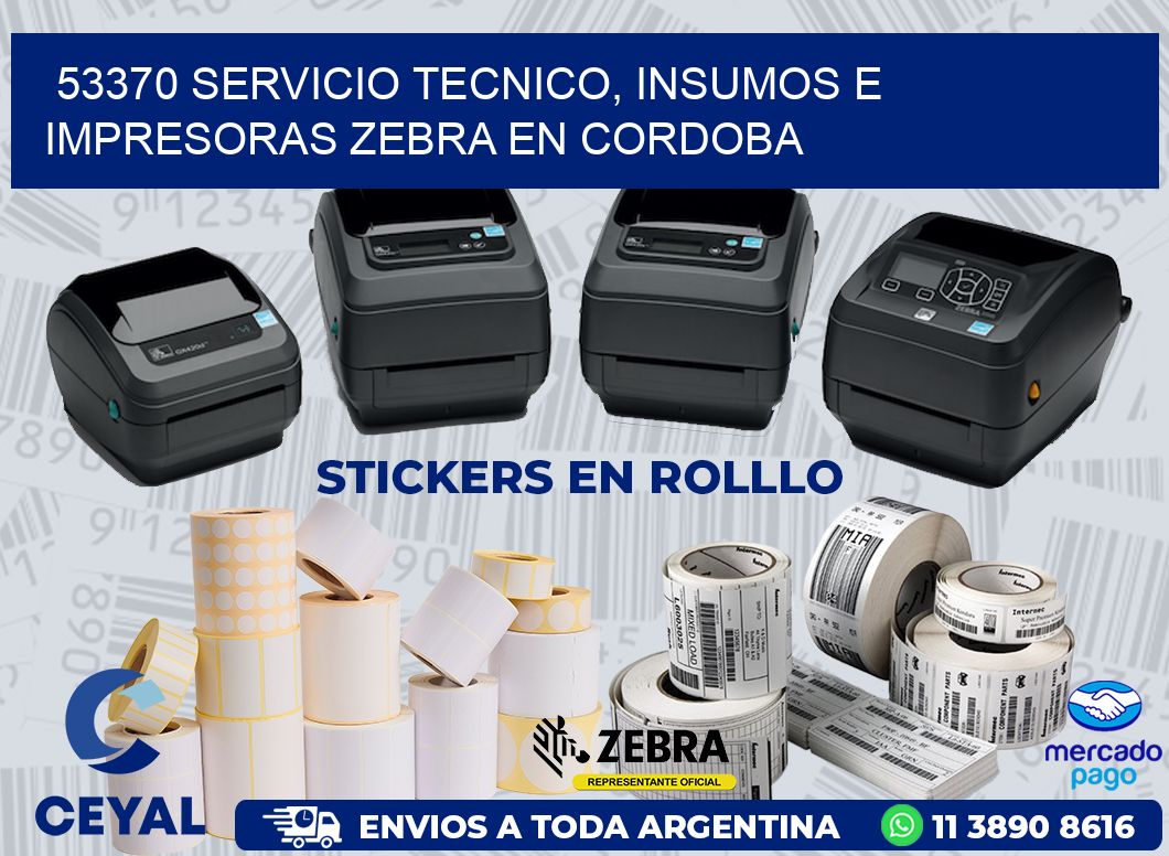 53370 SERVICIO TECNICO, INSUMOS E IMPRESORAS ZEBRA EN CORDOBA