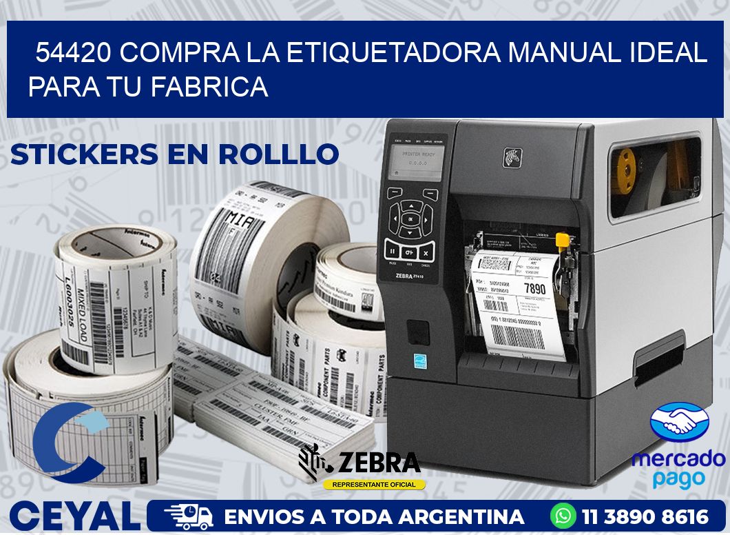 54420 COMPRA LA ETIQUETADORA MANUAL IDEAL PARA TU FABRICA