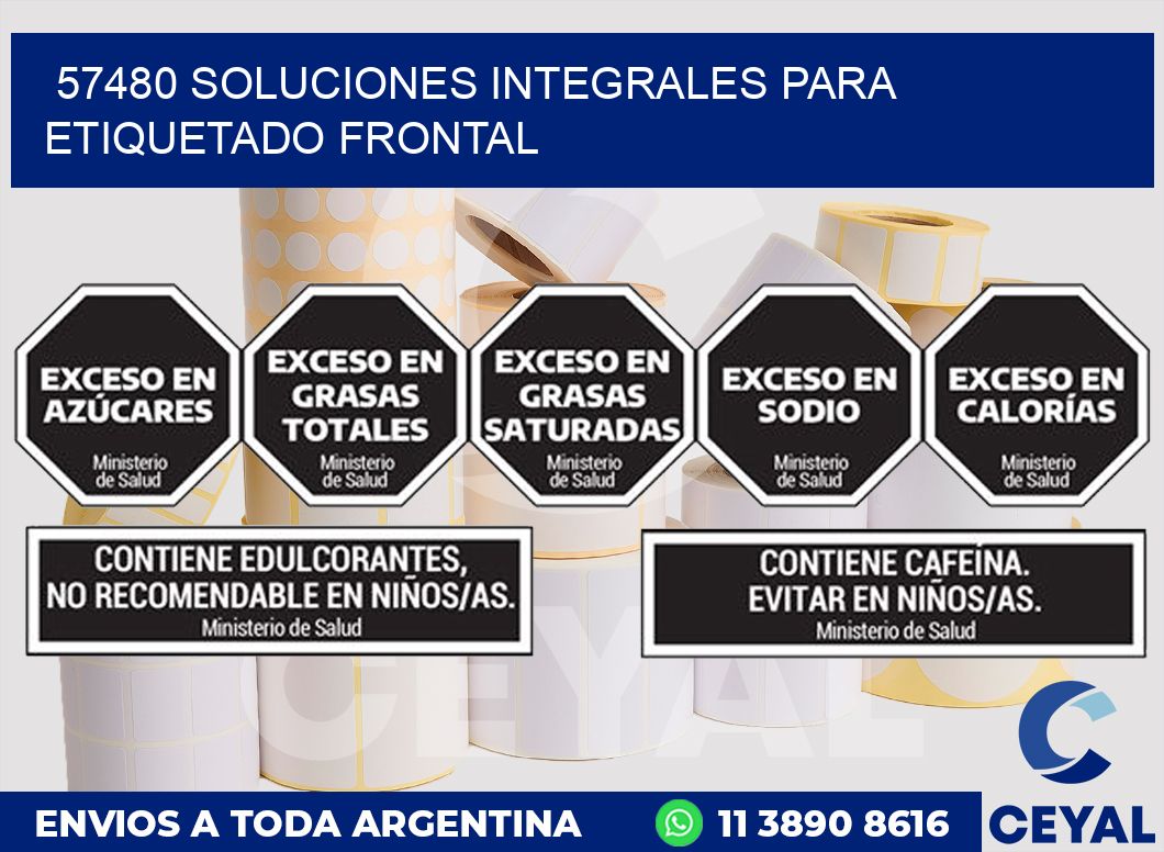 57480 SOLUCIONES INTEGRALES PARA ETIQUETADO FRONTAL