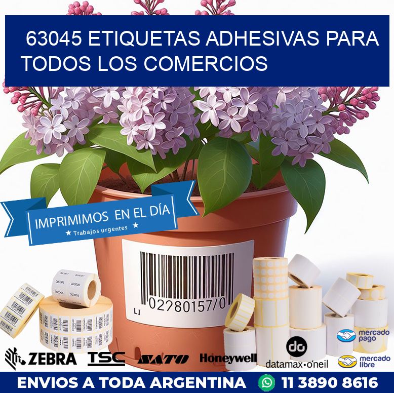 63045 ETIQUETAS ADHESIVAS PARA TODOS LOS COMERCIOS