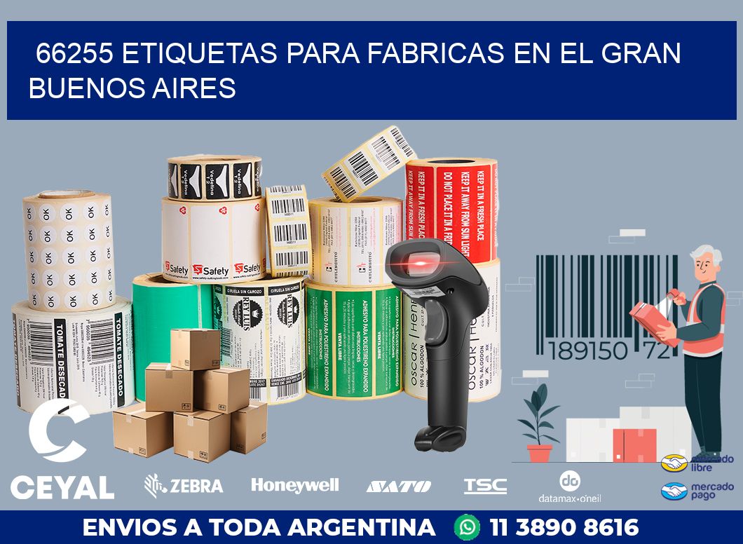 66255 ETIQUETAS PARA FABRICAS EN EL GRAN BUENOS AIRES