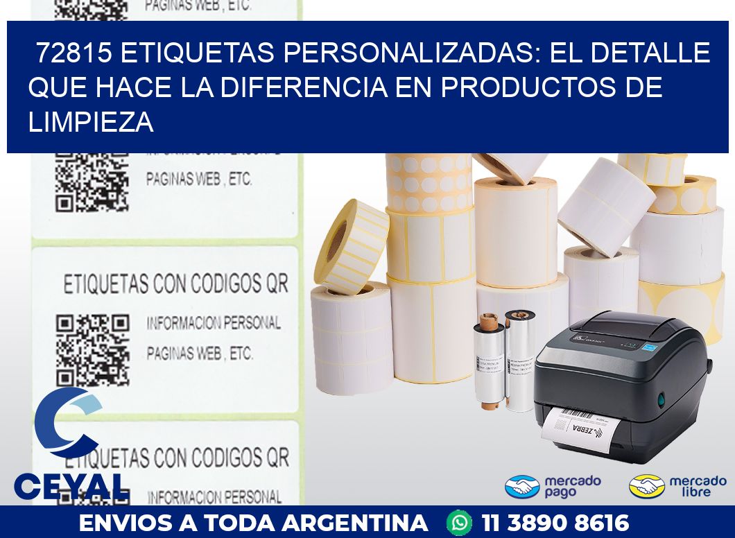 72815 ETIQUETAS PERSONALIZADAS: EL DETALLE QUE HACE LA DIFERENCIA EN PRODUCTOS DE LIMPIEZA