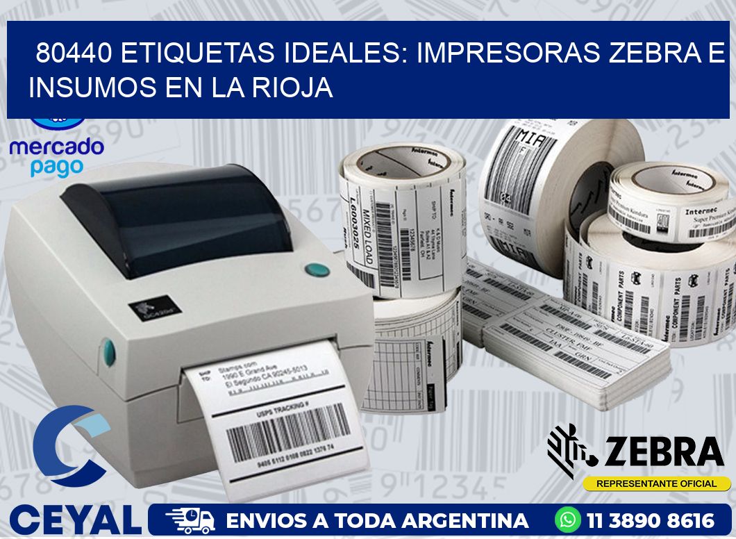 80440 ETIQUETAS IDEALES: IMPRESORAS ZEBRA E INSUMOS EN LA RIOJA