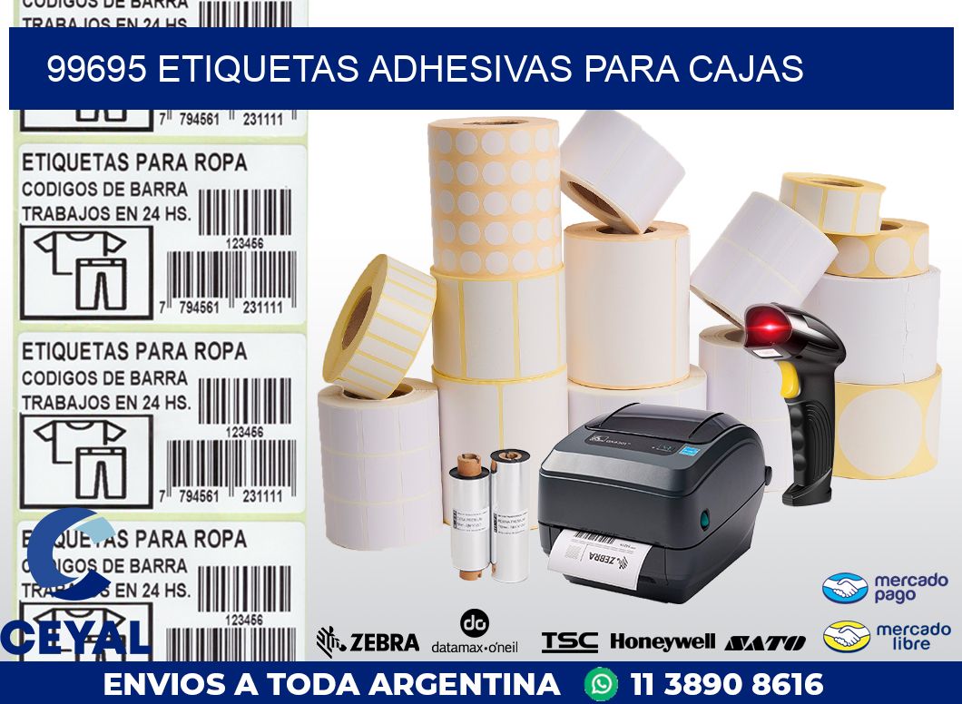 99695 ETIQUETAS ADHESIVAS PARA CAJAS