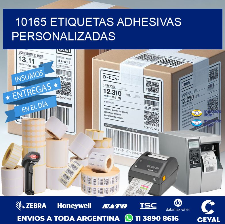 10165 ETIQUETAS ADHESIVAS PERSONALIZADAS