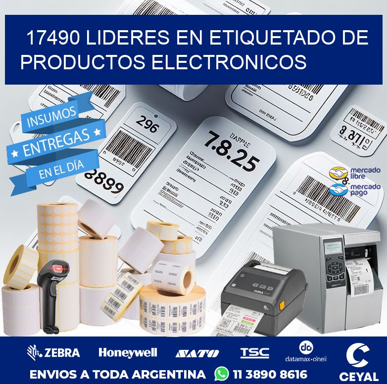 17490 LIDERES EN ETIQUETADO DE PRODUCTOS ELECTRONICOS