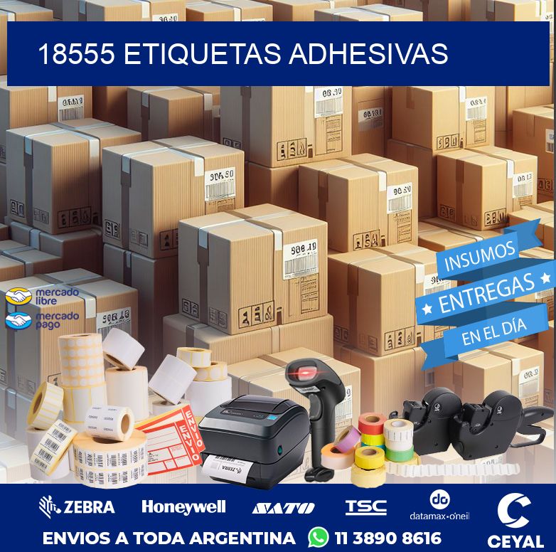 18555 ETIQUETAS ADHESIVAS