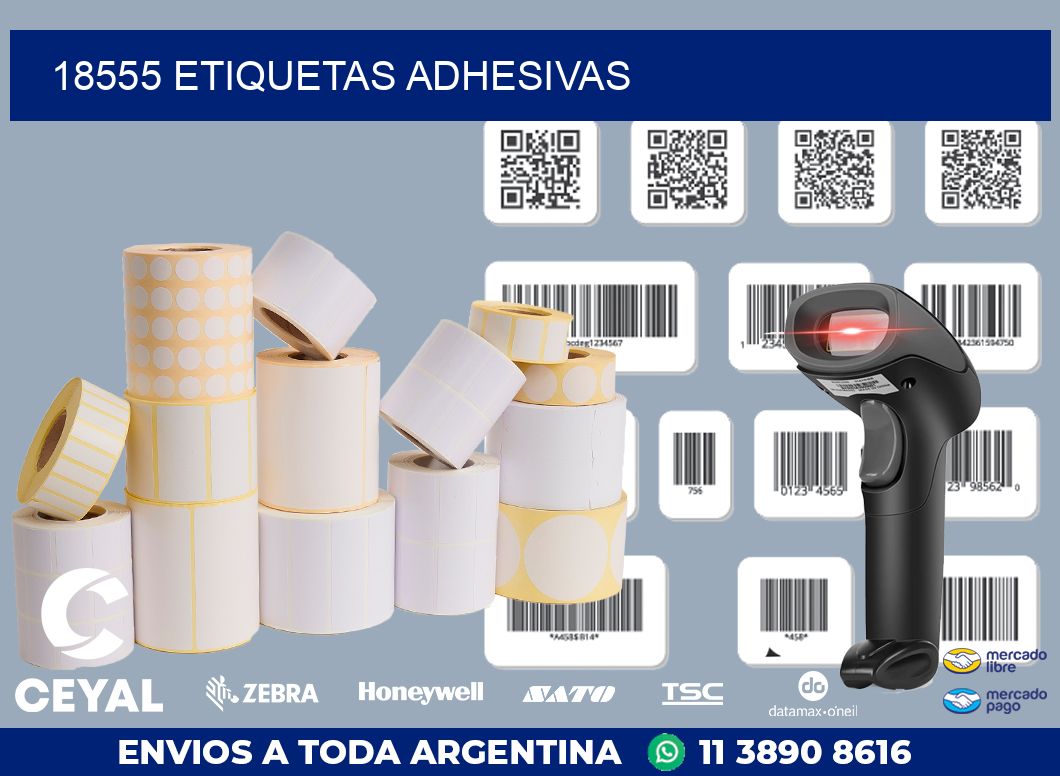 18555 ETIQUETAS ADHESIVAS