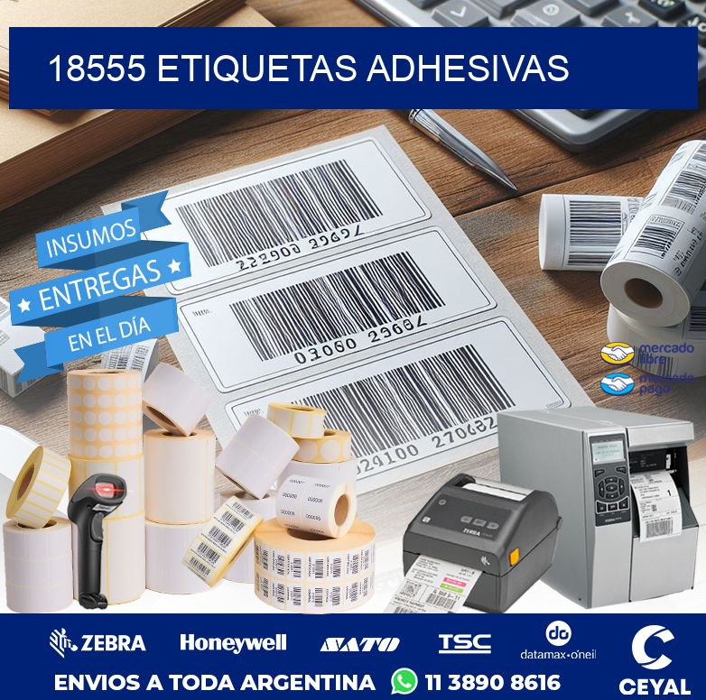 18555 ETIQUETAS ADHESIVAS