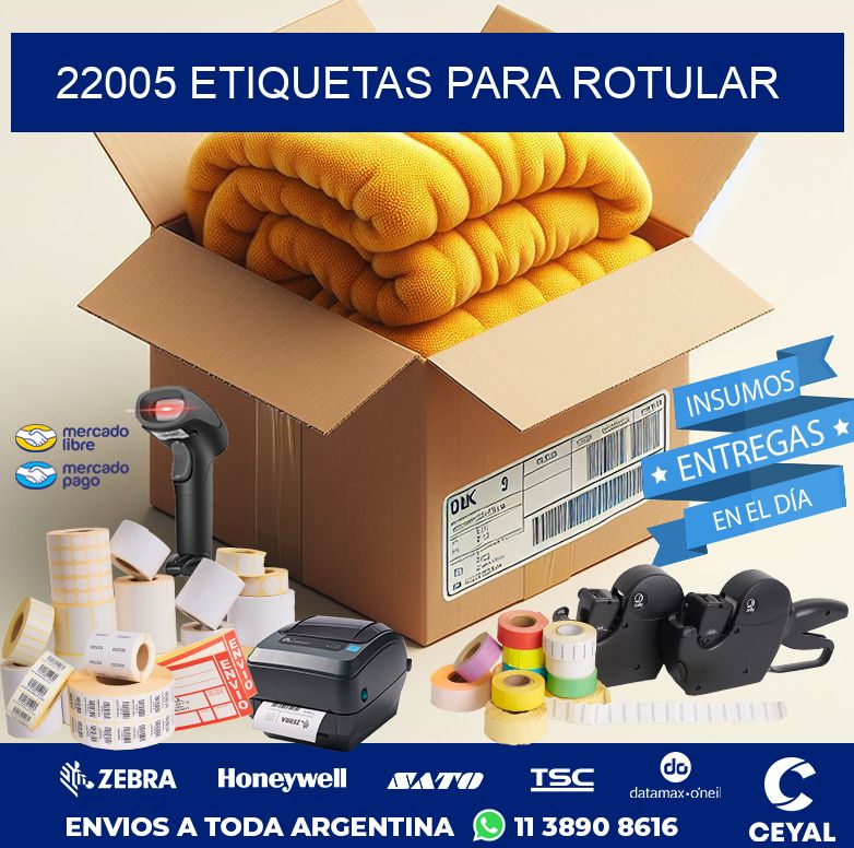 22005 ETIQUETAS PARA ROTULAR