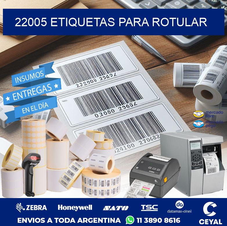 22005 ETIQUETAS PARA ROTULAR